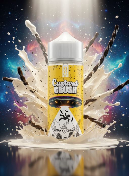 LONGFILL (AROMA) RELOAD - CUSTARD CRUSH - CREMA & REGALIZ (30/120ML)