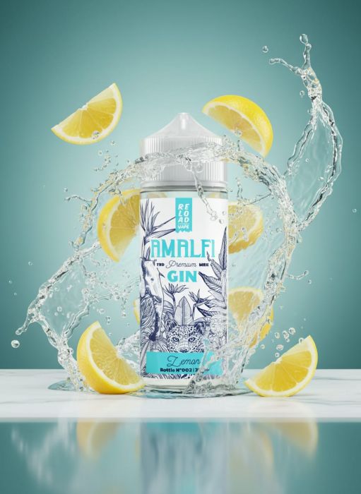 LONGFILL (AROMA) RELOAD - AMALFI GIN - LEMON (30/120ML)