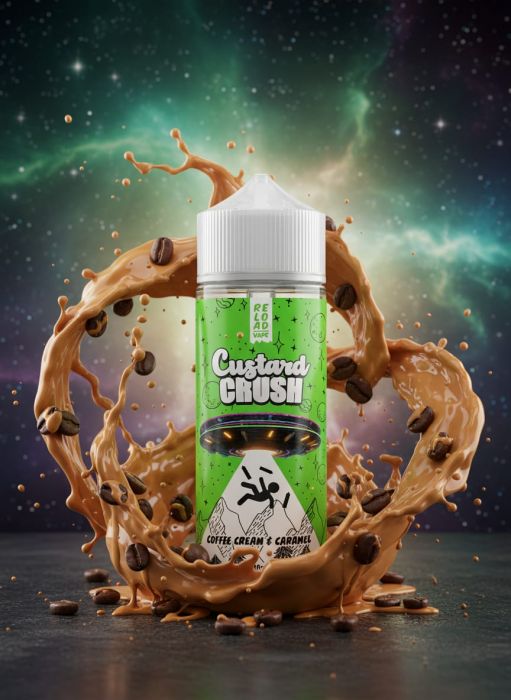 LONGFILL (AROMA) RELOAD - CUSTARD CRUSH - CREMA CAFFE & CARAMELO (30/120ML)