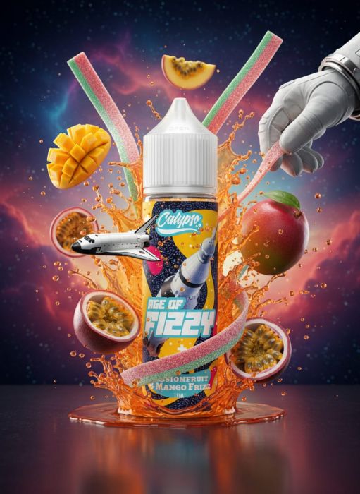 LONGFILL (AROMA) CALYPSO - AGE OF FIZZY - PASSIONFRUIT & MANGO FRIZZ (15/60ML)