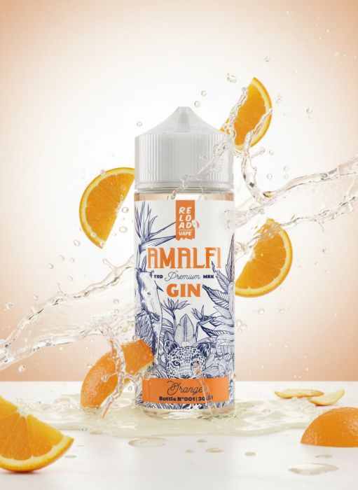 LONGFILL (AROMA) RELOAD - AMALFI GIN - ORANGE (30/120ML)