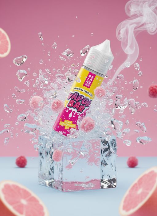 LONGFILL (AROMA) RELOAD - VAPOR BAR - PINK LEMONADE ICE (15/60ML)