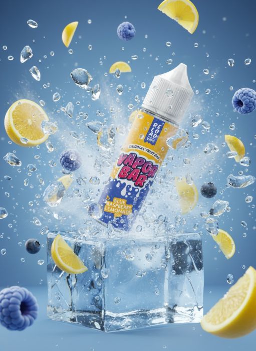 LONGFILL (AROMA) RELOAD - VAPOR BAR - BLUE RASPBERRY LEMONADE ICE (15/60ML)