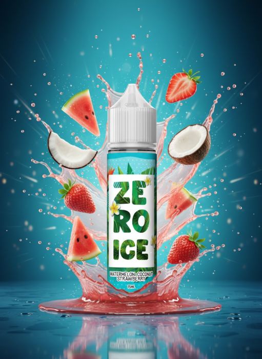 LONGFILL (AROMA) RELOAD - ZERO ICE - WATERMELON COCONUT STRAWBERRY (15/60ML)