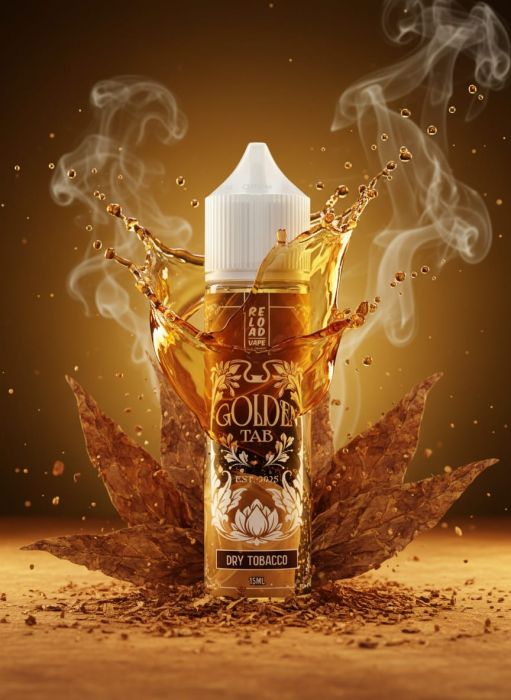 LONGFILL (AROMA) RELOAD - GOLDEN TAB - DRY TOBACCO (15/60ML)