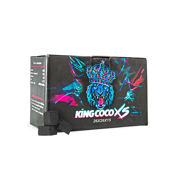 CARBÓN NATURAL KING COCO XS 26X26X15 MM 1KG