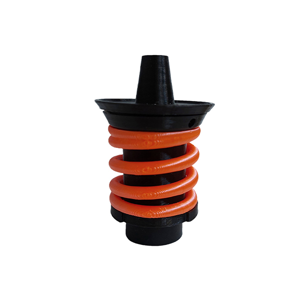 BOQUILLA AMORTIGUADOR NEGRO / NARANJA 3DA