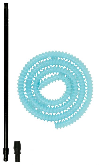 MANGUERA + BOQUILLA OLD BOWL FLUX - AZUL + B.NEGRA