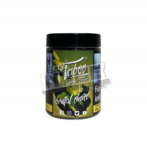 TABOO BRUTAL CHOICE - 50g y 200g