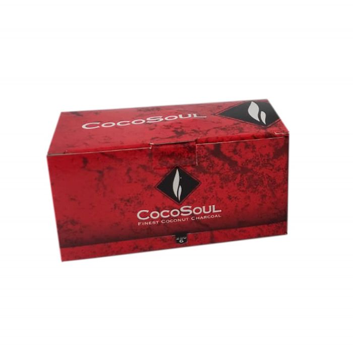 CARBÓN NATURAL COCOSOUL 26X26X26 MM 250G