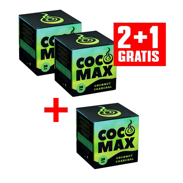 2+1 CARBON NATURAL COCO MAX 28X28X28 <1KG>
