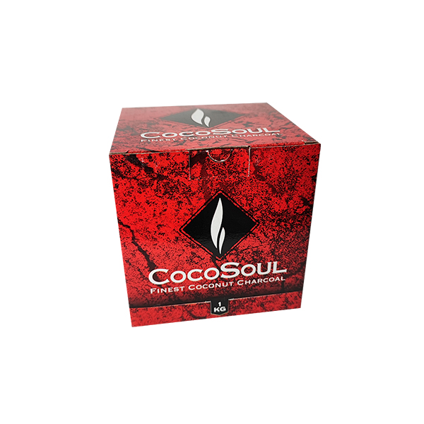 CARBÓN NATURAL COCOSOUL 26X26X26 MM 1KG