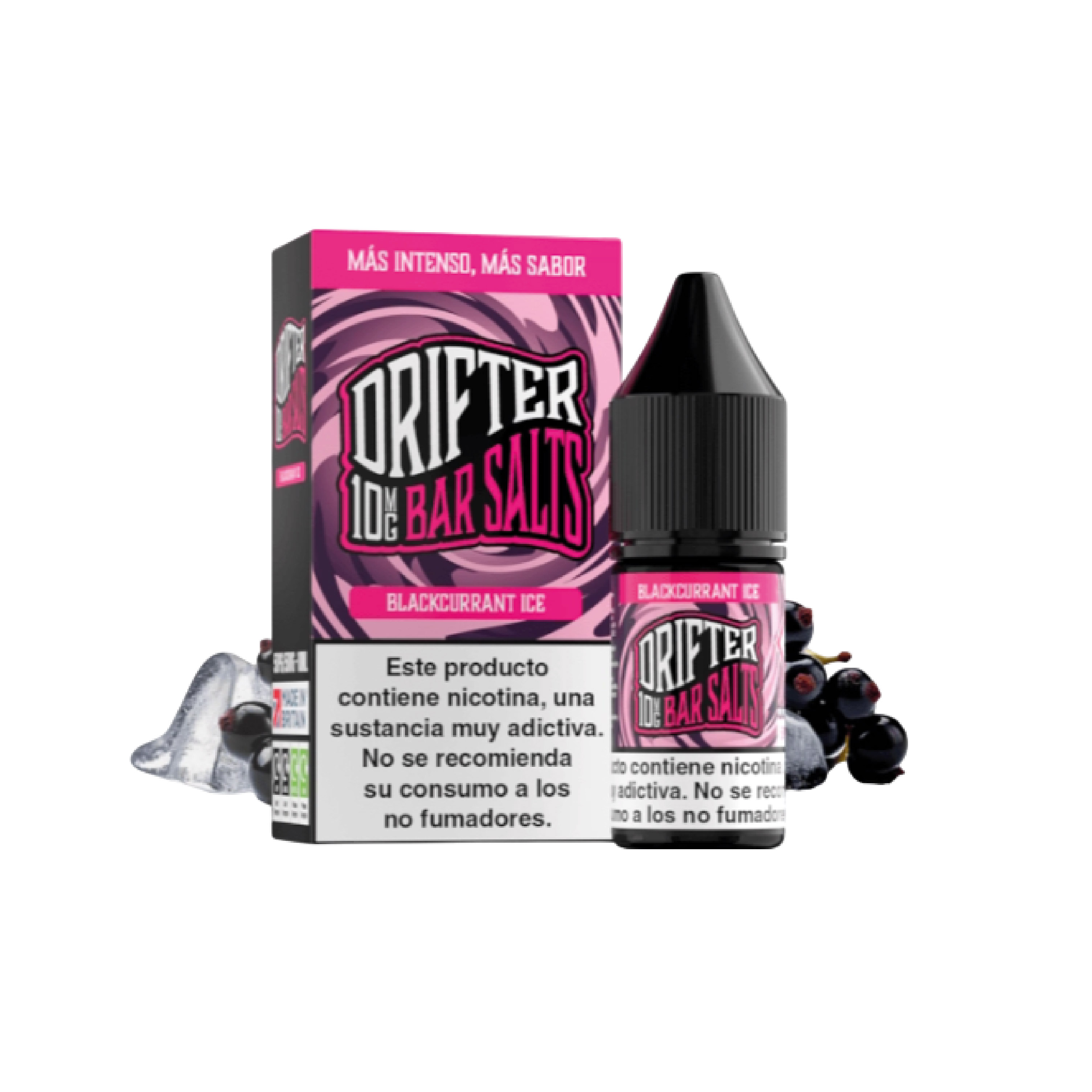 DRIFTER BAR SALTS - BLACKCURRANT ICE 10ML