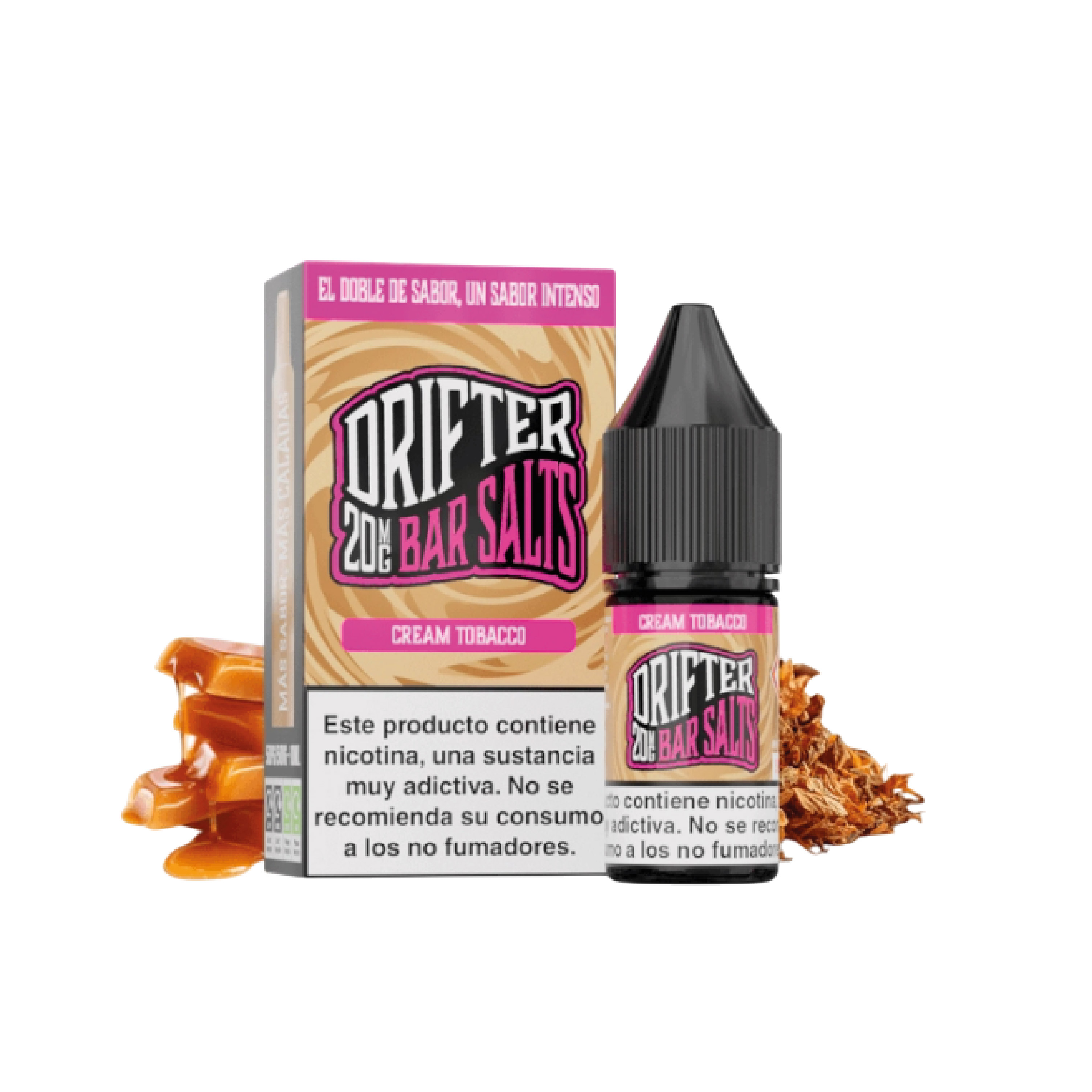 DRIFTER BAR SALTS - CREAM TOBACCO 10ML