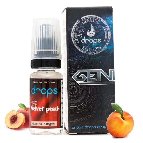DROPS RED VELVET PEACH 10ML
