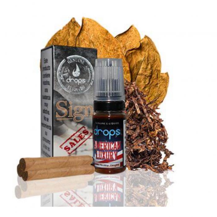 DROPS SALES SIGNATURE AMERICAN LUXURY E-LIQUIDS 10ML