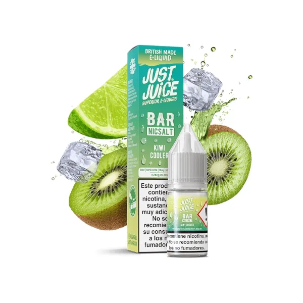 JUST JUICE SALTS (BAR) - KIWI COOLER 10ML
