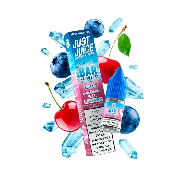 JUST JUICE SALTS (BELOW ZERO) - BLUE CHERRY BLAST (10MG) 10ML