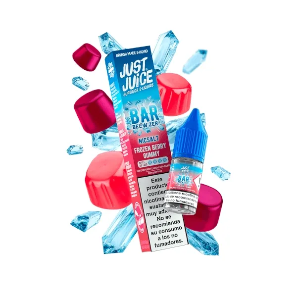 JUST JUICE SALTS (BELOW ZERO) - FROZEN BERRY GUMMY (10MG) 10ML