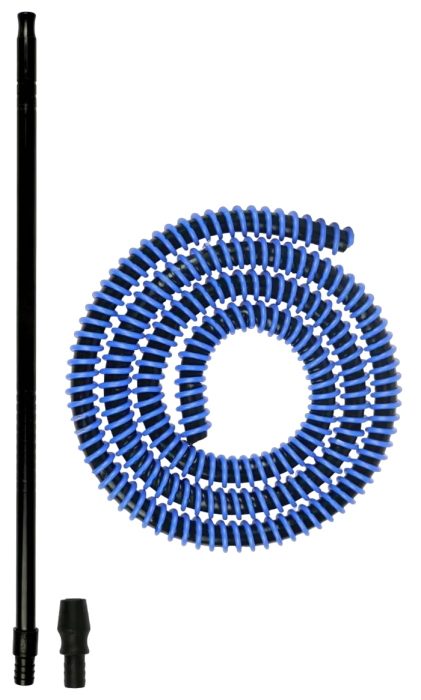 MANGUERA + BOQUILLA OLD BOWL FLUX - NEGRO/AZUL + B.NEGRA