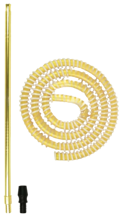 MANGUERA + BOQUILLA OLD BOWL FLUX - DORADO/BLANCO + B.DORADA