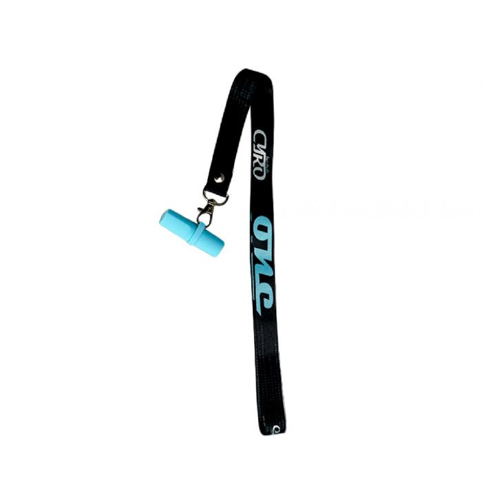 BOQUILLA PERSONAL CYRO SILICONA + LANYARD - AZUL