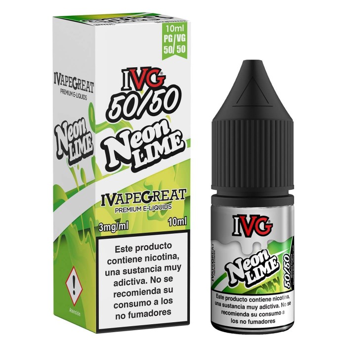 IVG NEON LIME 10ML