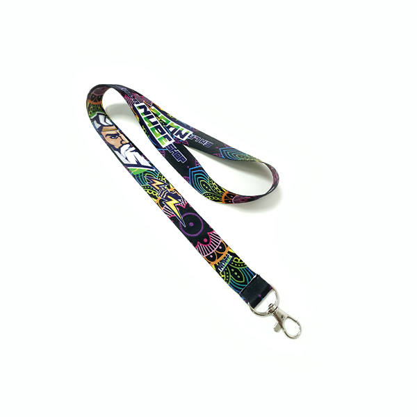 LANYARD ELNS MANDALA NEGRO