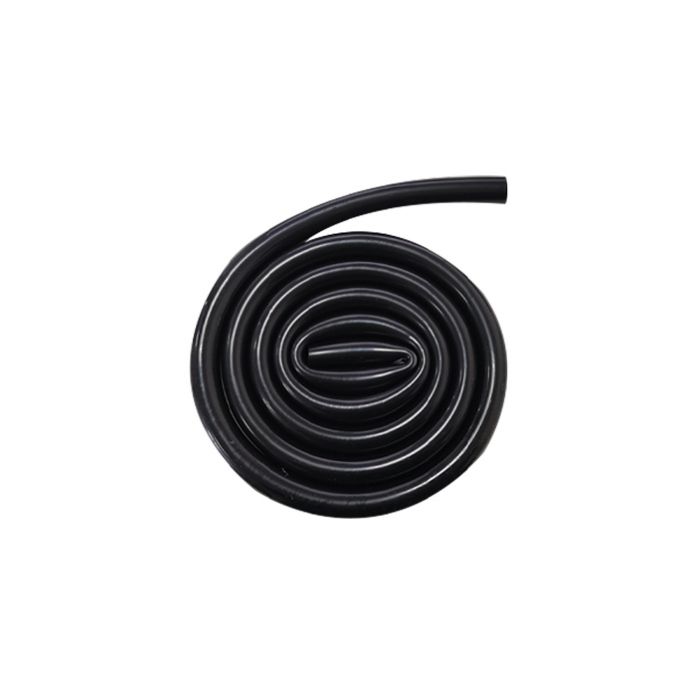 MANGUERA SILICONA SHISHA NEGRA BRILLO