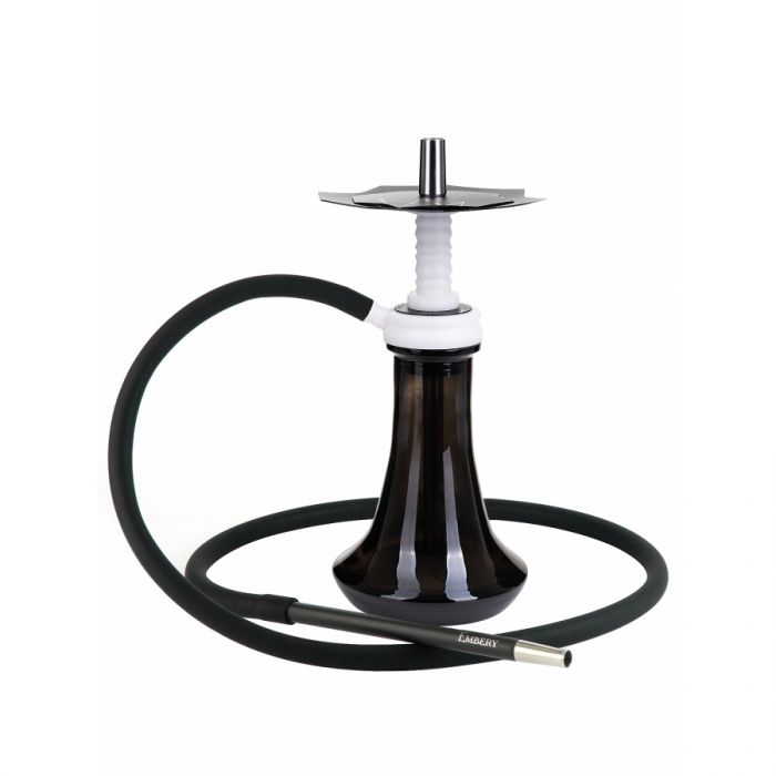 SHISHA EMBERY MINI MONO FLIP BACK AND WHITE