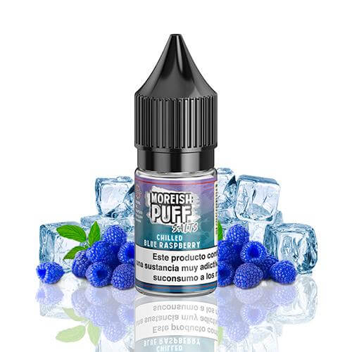 MOREISH PUFF CHILLED SALTS BLUE RASPBERRY 10ML