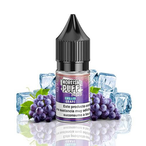 MOREISH PUFF CHILLED SALTS GRAPE 10ML