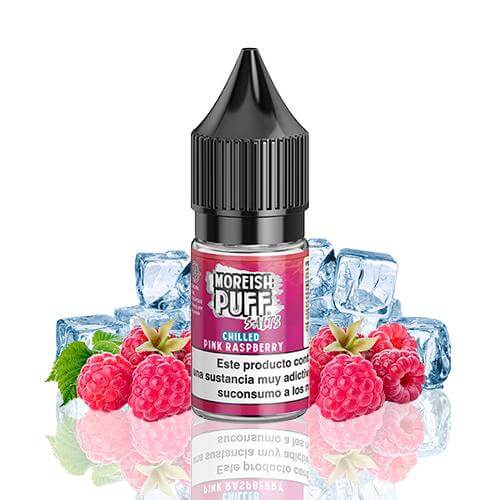 MOREISH PUFF CHILLED SALTS PINK RASPBERRY 10ML