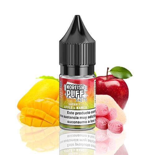 MOREISH PUFF SHERBET SALTS APPLE & MANGO 10ML