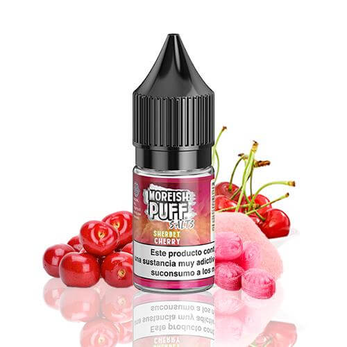 MOREISH PUFF SHERBET SALTS CHERRY 10ML