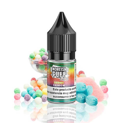 MOREISH PUFF SHERBET SALTS RAINBOW 10ML