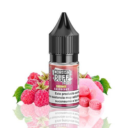 MOREISH PUFF SHERBET SALTS RASPBERRY 10ML