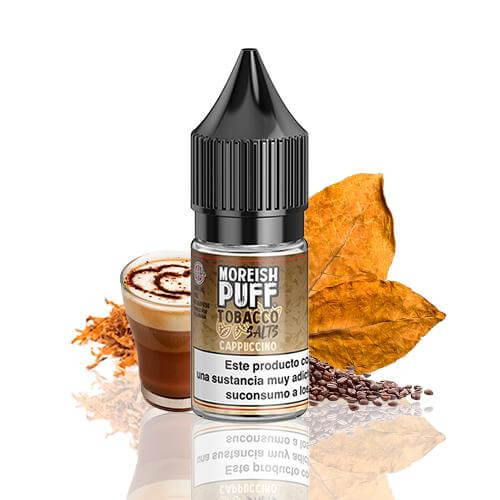 MOREISH PUFF TOBACCO SALTS CAPPUCCINO 10ML