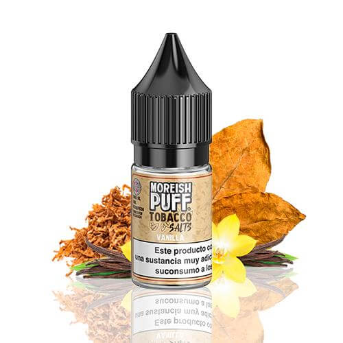 MOREISH PUFF TOBACCO SALTS VANILLA  10ML