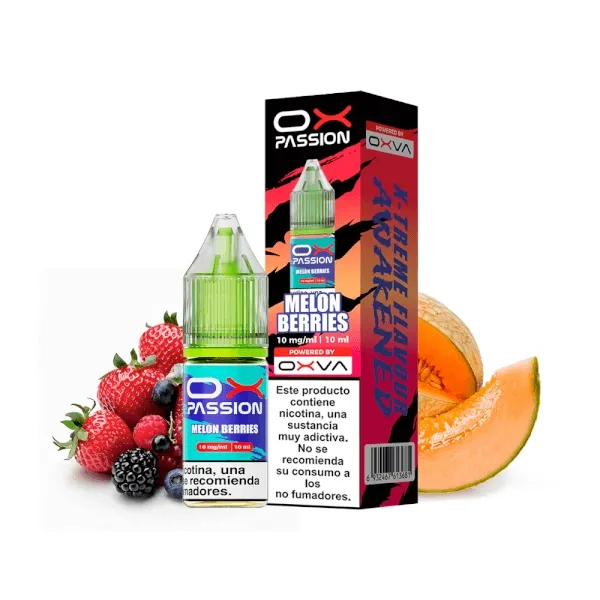 OX PASSION (OXVA) SALTS - MELON BERRIES 10ML