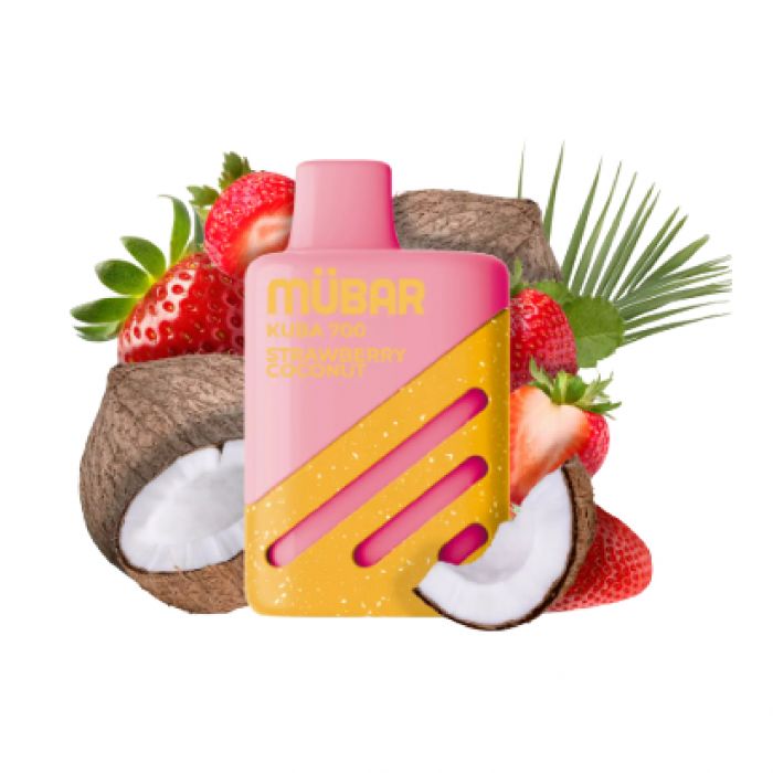 MUBAR (KUBA 700) - STRAWBERRY COCONUT 20MG