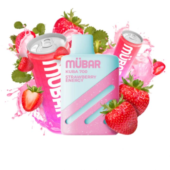 MUBAR (KUBA 700) - STRAWBERRY ENERGY 20MG