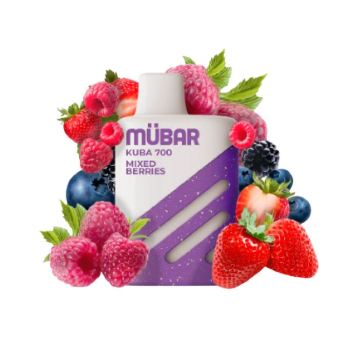 MUBAR (KUBA 700) - MIXED BERRIES 20MG