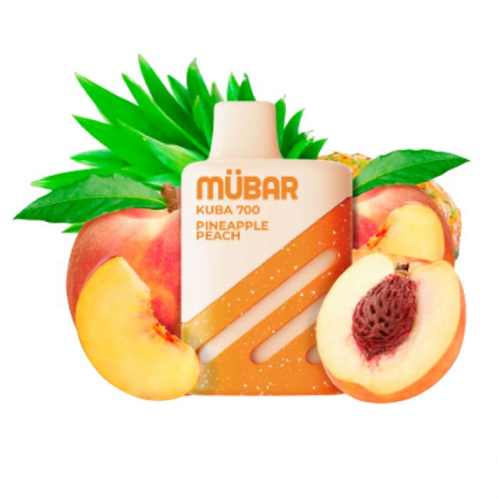 MUBAR (KUBA 700) - PINEAPPLE PEACH 20MG