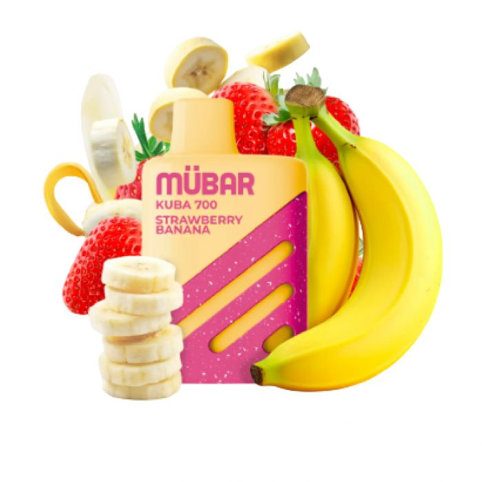 MUBAR (KUBA 700) - STRAWBERRY BANANA 20MG