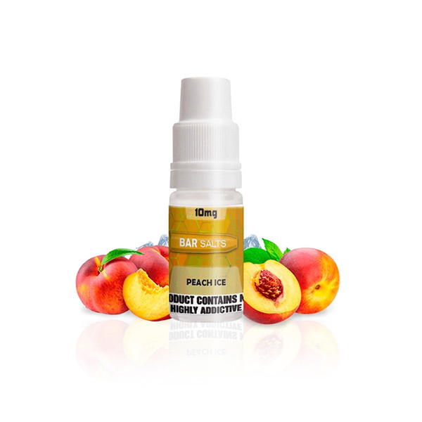 BAR NIC SALTS PEACH ICE 10ML