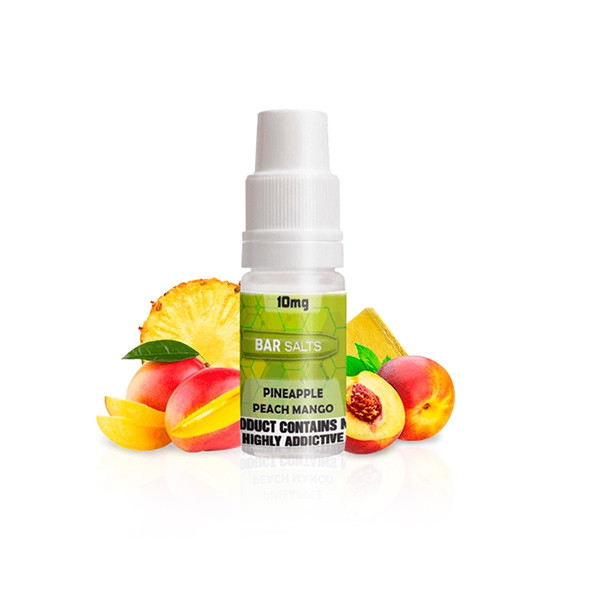 BAR NIC SALTS PINEAPPLE PEACH MANGO 10ML