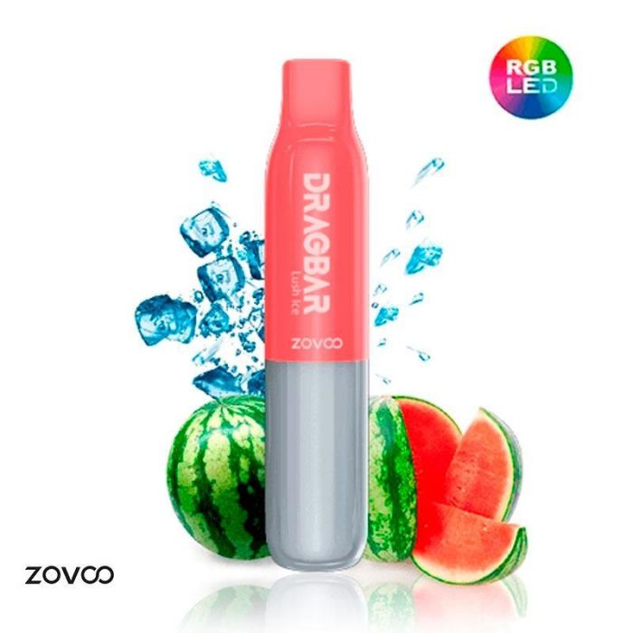 VOOPOO ZOVOO DRAGBAR 600S LED LUSH ICE ZERO 00MG