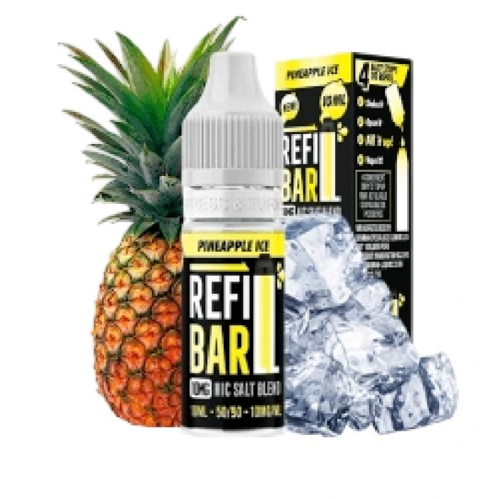 REFILL BAR SALTS PINEAPPLE 10ML