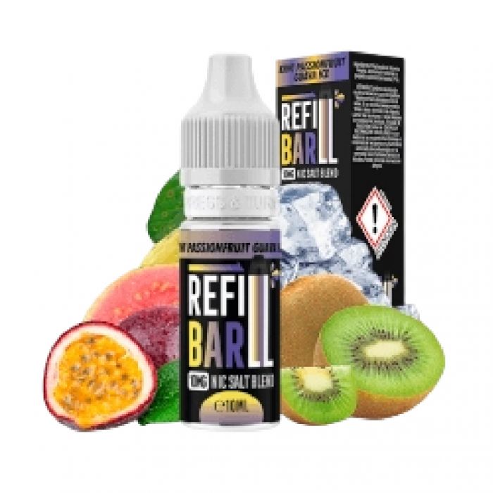 REFILL BAR SALTS KIWI PASSIONFRUIT GUAVA ICE 10ML